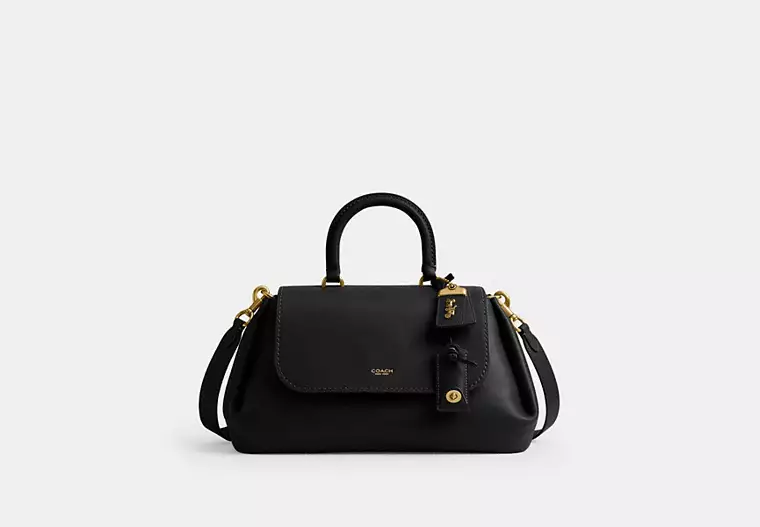 coach, Slouchy Rogue Top Handle Bag