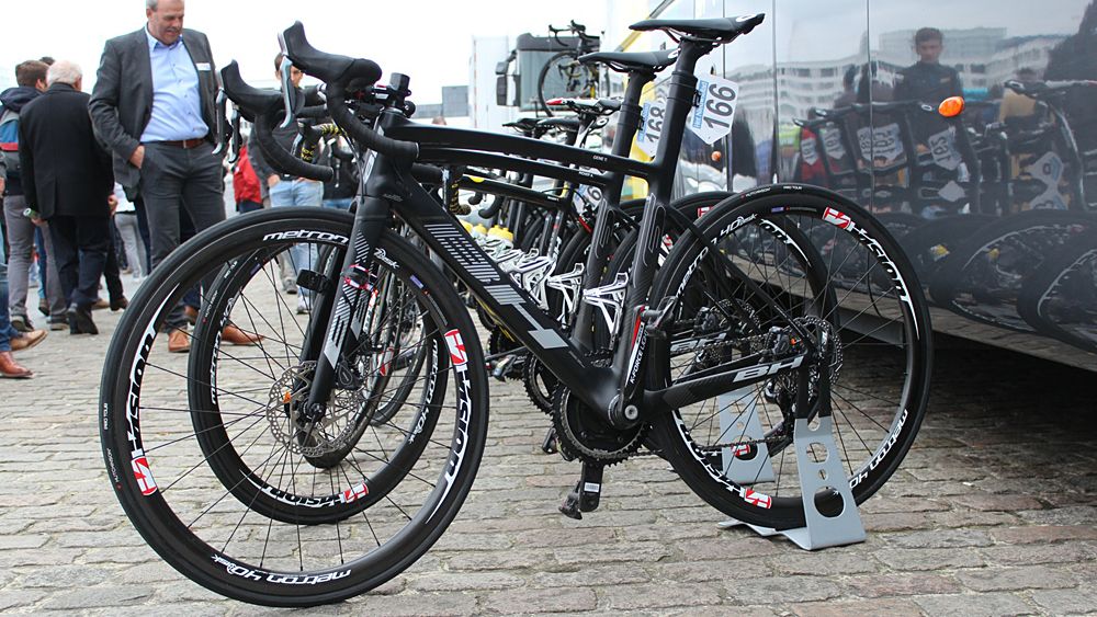 Direct Energie rode discs for the first time at Scheldeprijs, with all but one rider on Shimano hydraulics