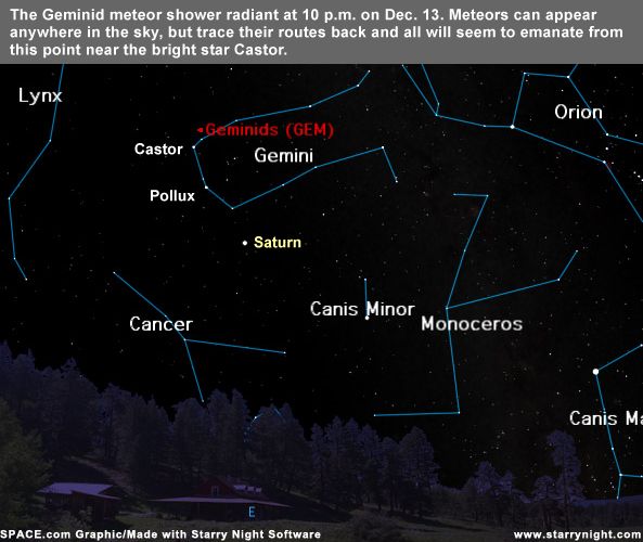 Strong Meteor Shower Peaks Monday Night