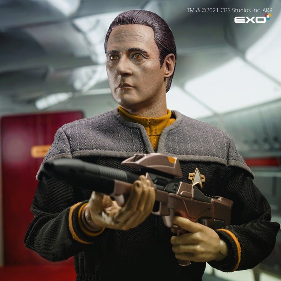 A first look at the new 12-inch First Contact Data from "Star Trek: First Contact" by EXO-6.