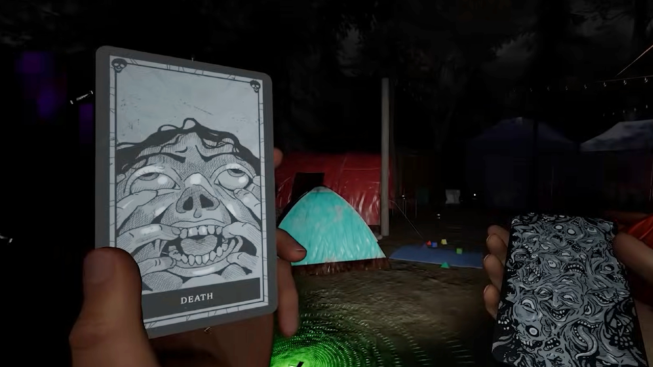 A screenshot from Phasmophobia