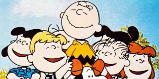 Charlie Brown and friends from Peanuts