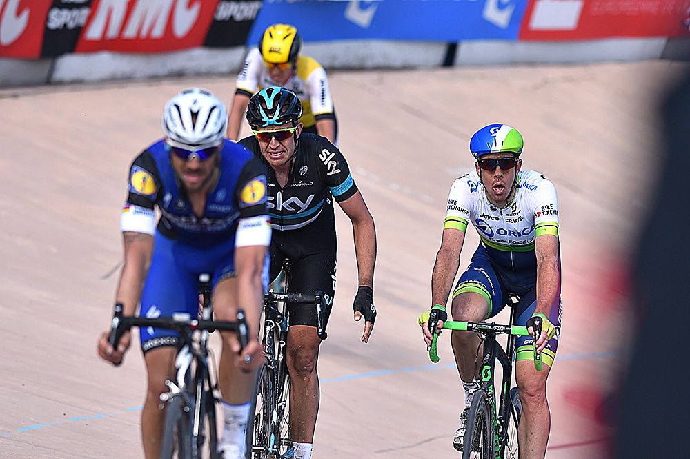 Matt Hayman (Orica-GreenEdge) surprised himself with the victory at Paris-Roubaix