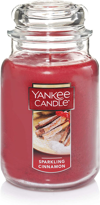 Yankee Candle Sparkling Cinnamon Scented 22oz Large Jar: $27 $14 @ Amazon