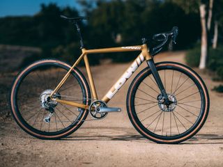 A custom made bike complete with Shimano GRX Limited groupset