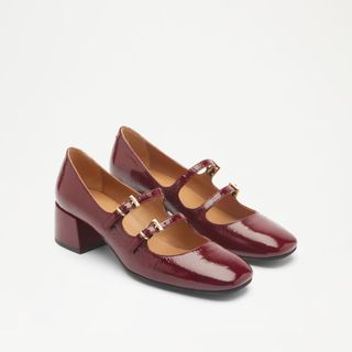 Russell 
Bromley Low Block Heel Mary Jane