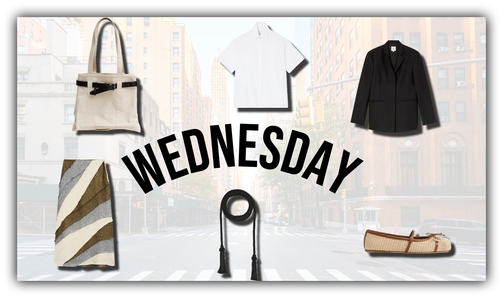 What to wear Wednesday minimalist work wardrobe