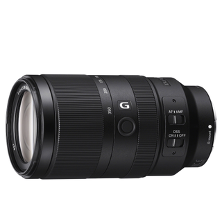 Sony E 70-350mm F4.5-6.3 G OSS on a white background