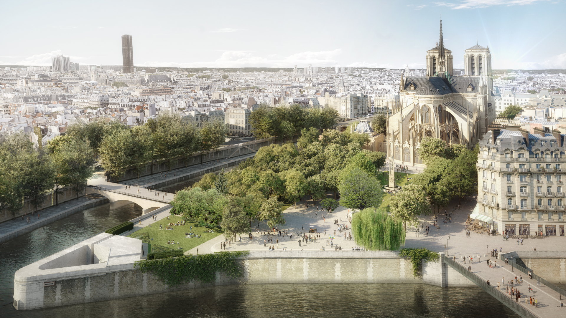 Bas Smets on landscaping Notre-Dame