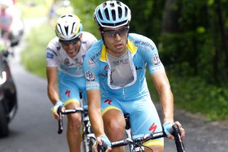 Mikel Landa leads Aru and Contador on stage sixteen of the 2015 Giro d'Italia