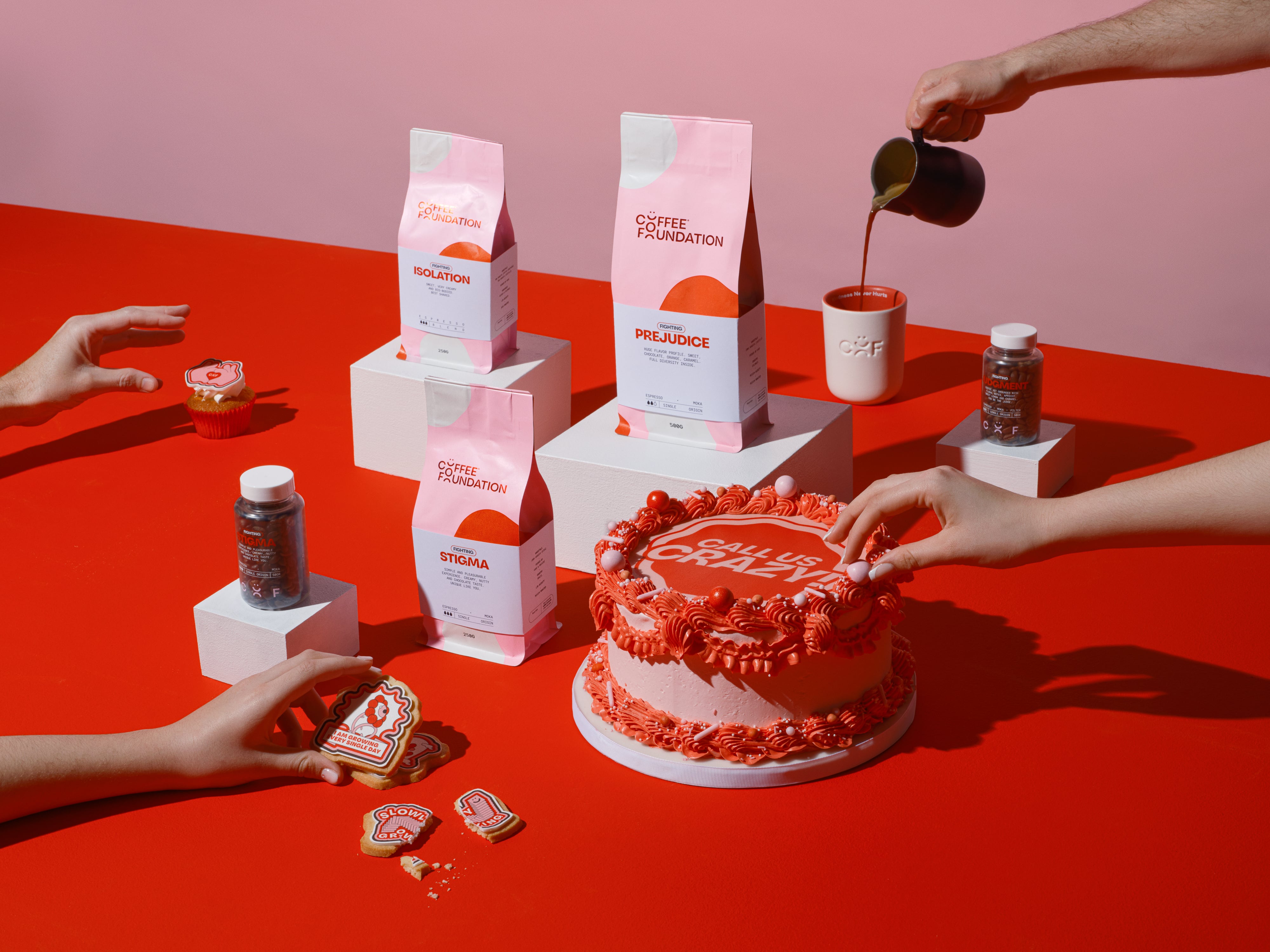 coffee brand packaging