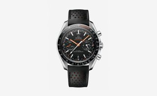Speedmaster Racing Co-Axial Master Chronometer Chronograph in steel with leather strap by Omega