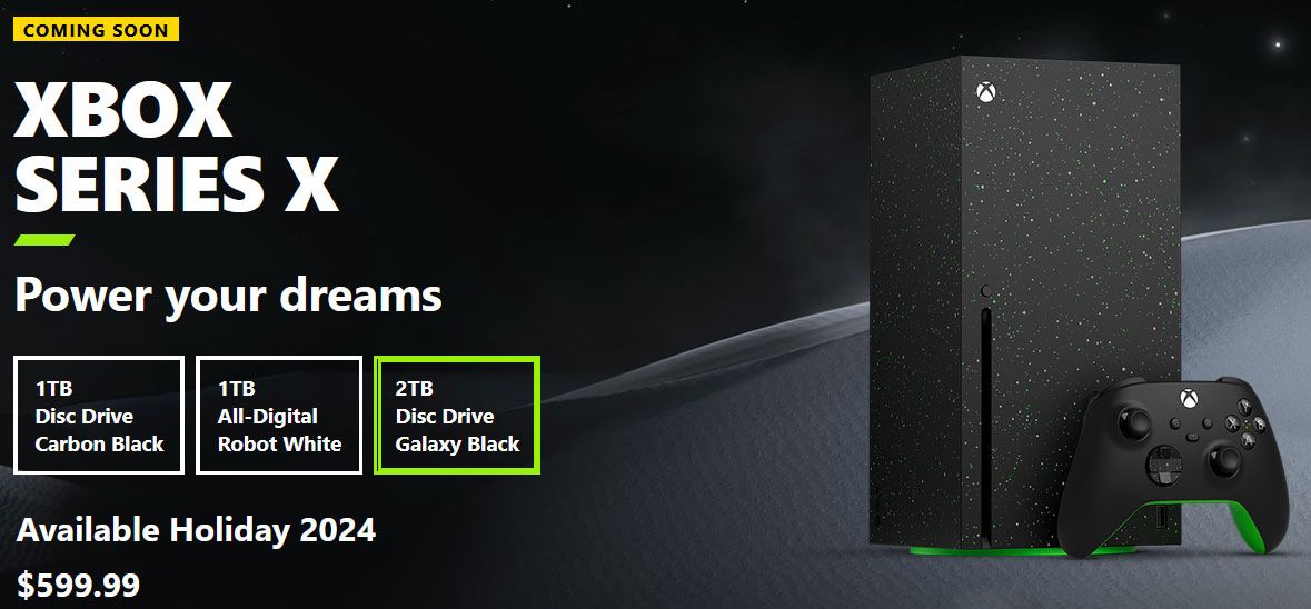 new Xbox console options