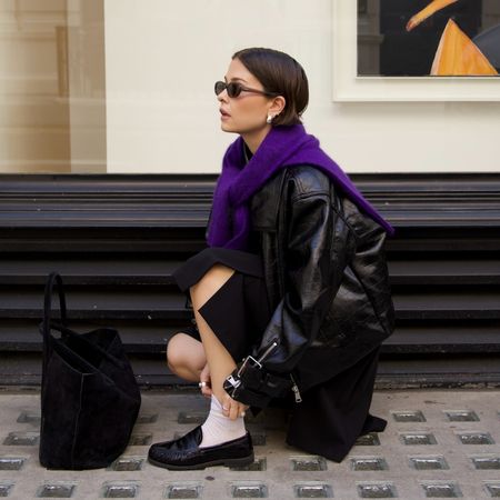 autumn 2026 cult buys: purple knitwear 