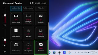 ROG Ally FPS Limiter in action