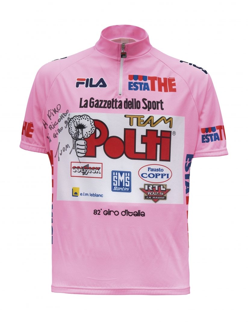 Rare Coppi, Pantani and Gimondi jerseys go on Auction