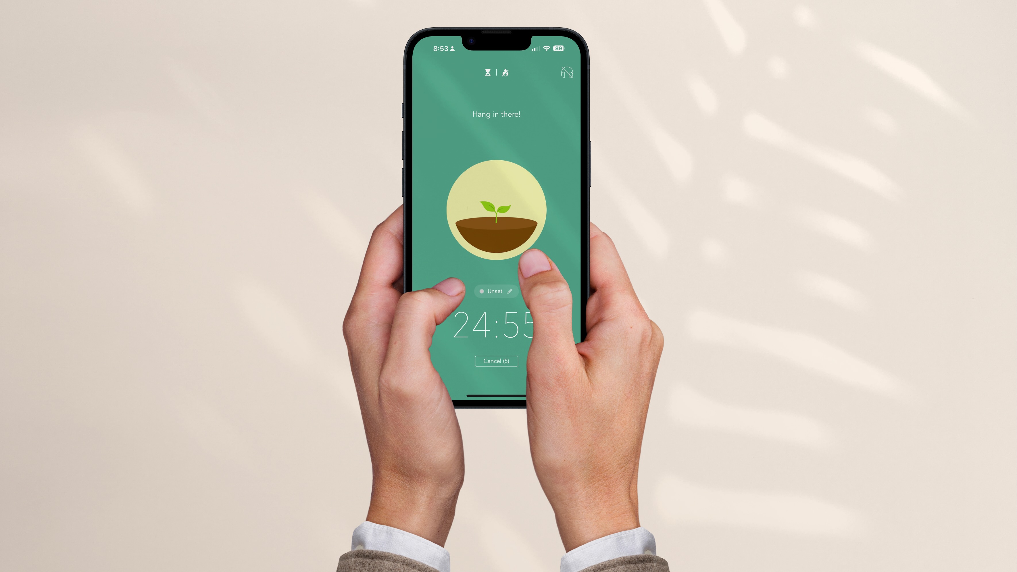 The Forest app on iPhone