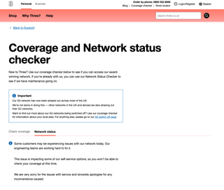 Three UK outage