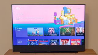 Sky Glass TV showing the Playlist screen