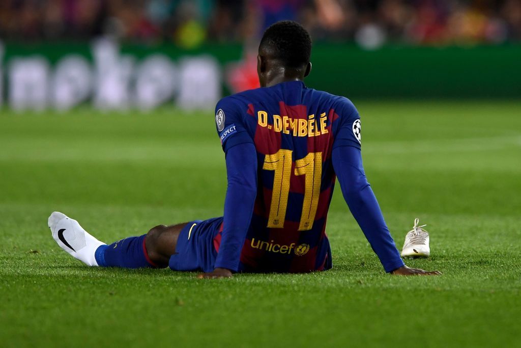 Barcelona star Ousmane Dembele