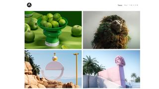 Screengrab of Andreas Wannerstedt's portfolio website