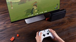 Using an Xbox controller on the Switch with an 8BitDo wireless adapter
