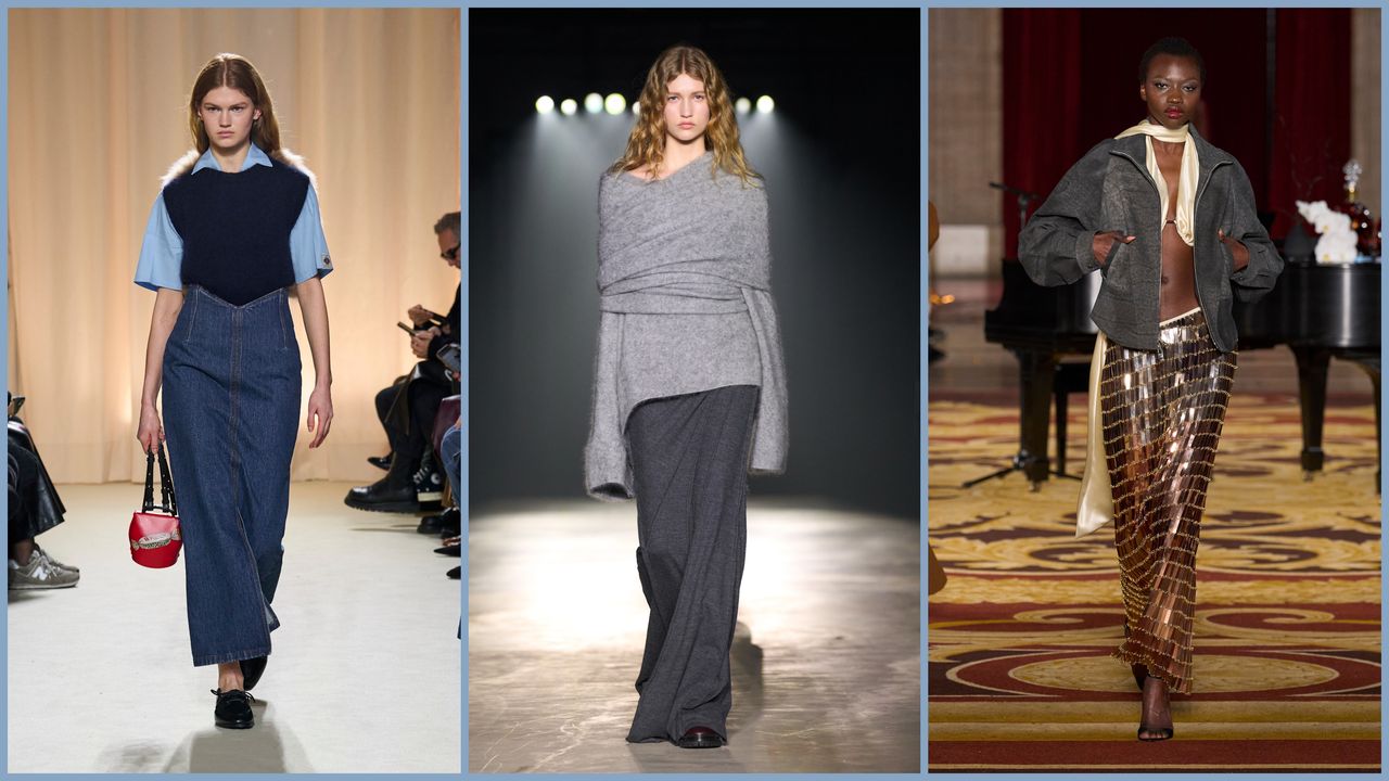 best maxi skirts for fall 2024 from the runways