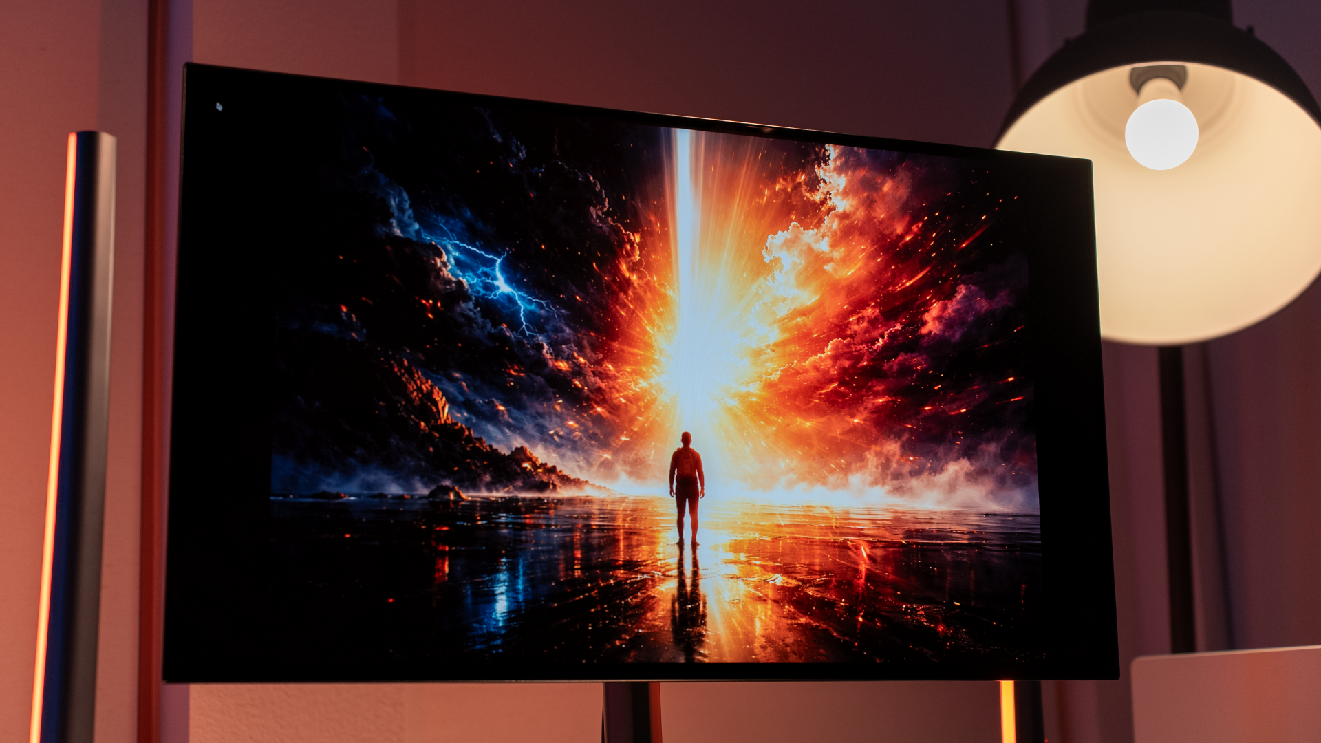 A 27 inch Gigabyte OLED monitor