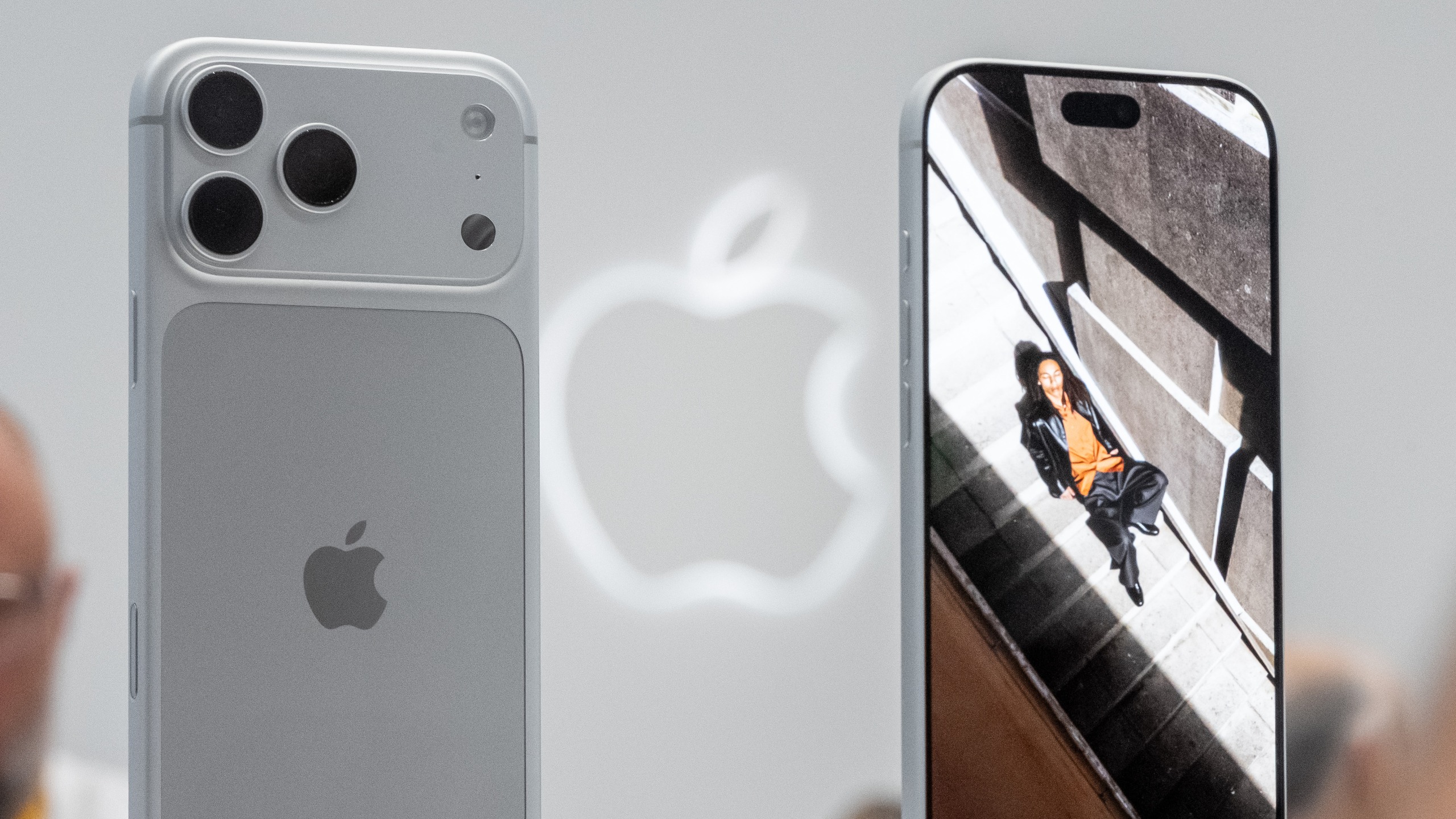 Apple iPhone 18 Pro Max smartphones during a product unveiling event at Apple Park in Cupertino, California, US, on Wednesday, Sept. 9, 2026.