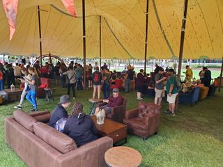 HPWU Fan Festival Lounge tent