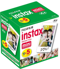 Instax Mini film - 5 packs of 10 sheets $52.88