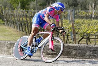 Adriano Malori (Lampre-ISD) took second in the time trial
