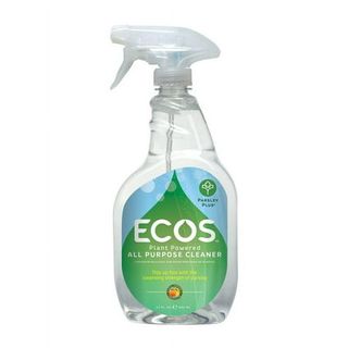 Ecos Parsley All Purpose Cleaner in a clear plastic spray bottle with a green label