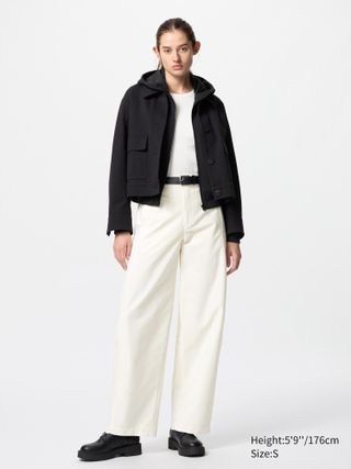 Jersey Barrel Leg Trousers (long)