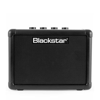 The front panel of the Blackstar Fly 3 mini guitar amp