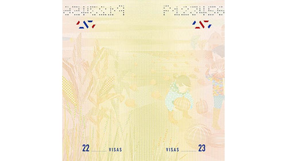 New Canadian passport