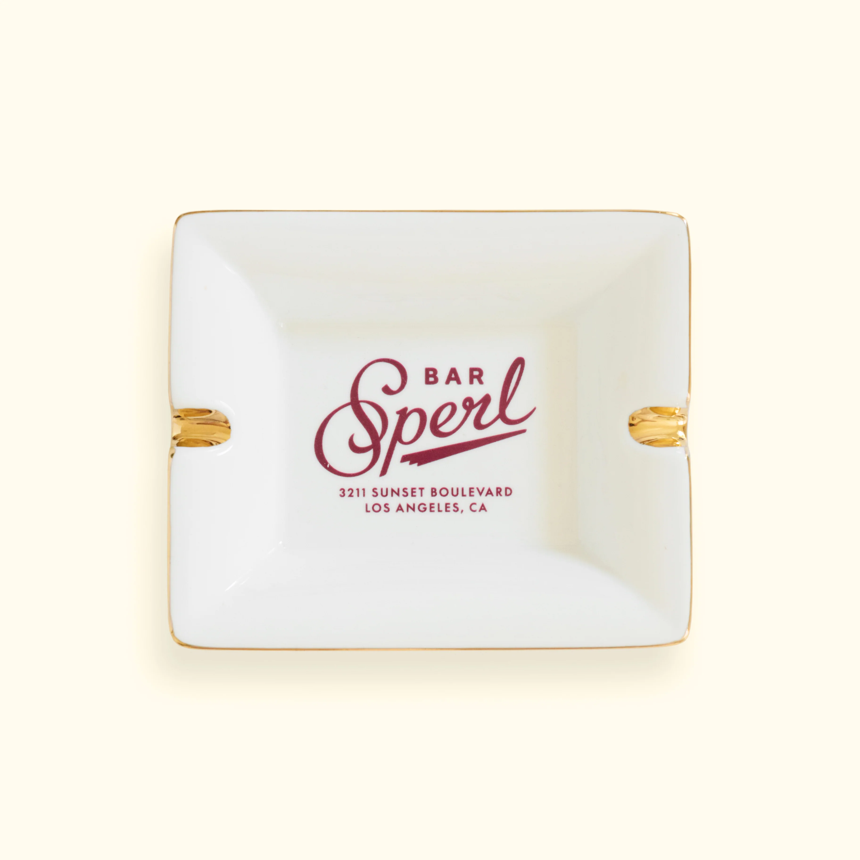831 Stories, Bar Sperl Porcelain Ashtray