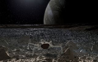 Europa lander art