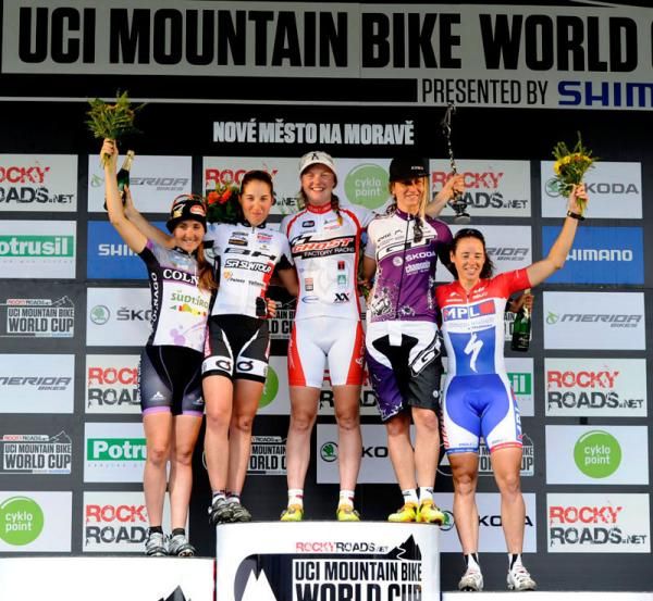 Podium: Lechner, Bresset, Engen, Ravanel, Turpijn