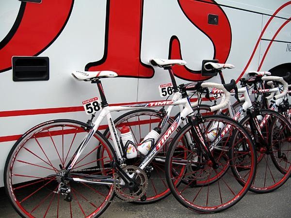 The Time bikes of Cofidis.