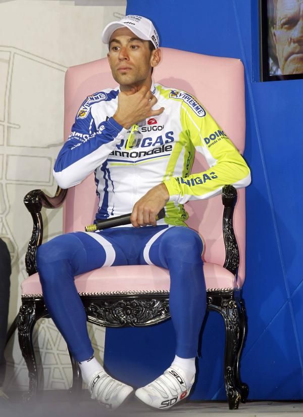 Vincenzo Nibali (Liquigas-Cannondale) was one of the guests on the Processo Alla Tappa after the stage.