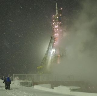 Soyuz on the Launch Pad