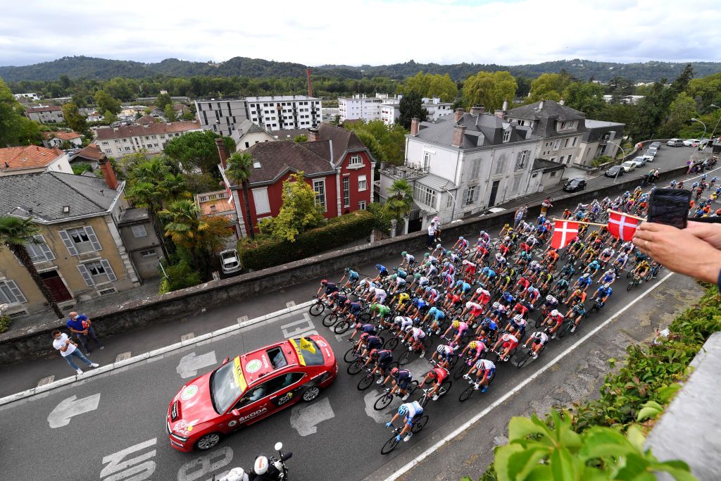 The Tour de France rolls out of Pau