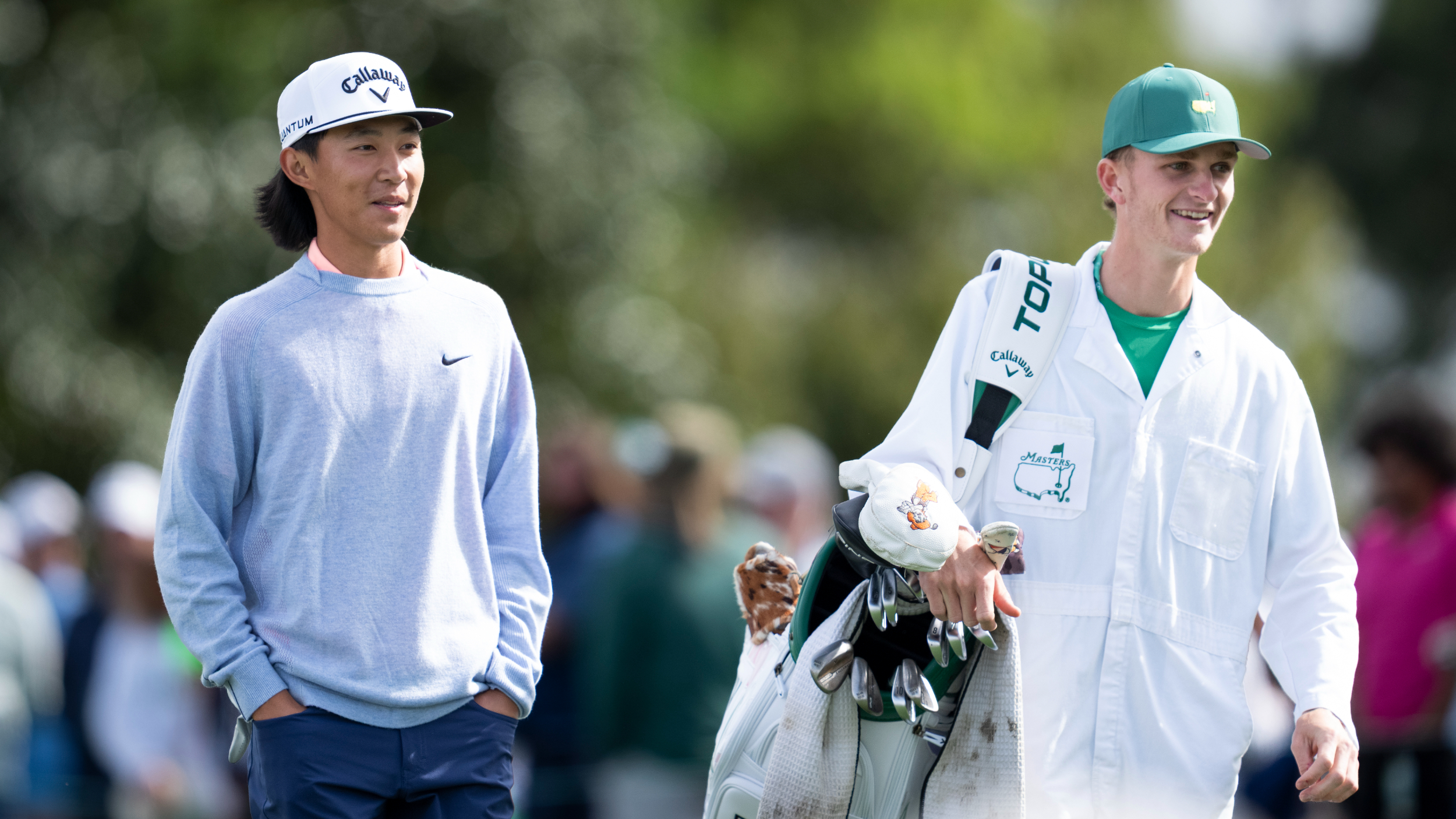 Ethan Fang during The Masters