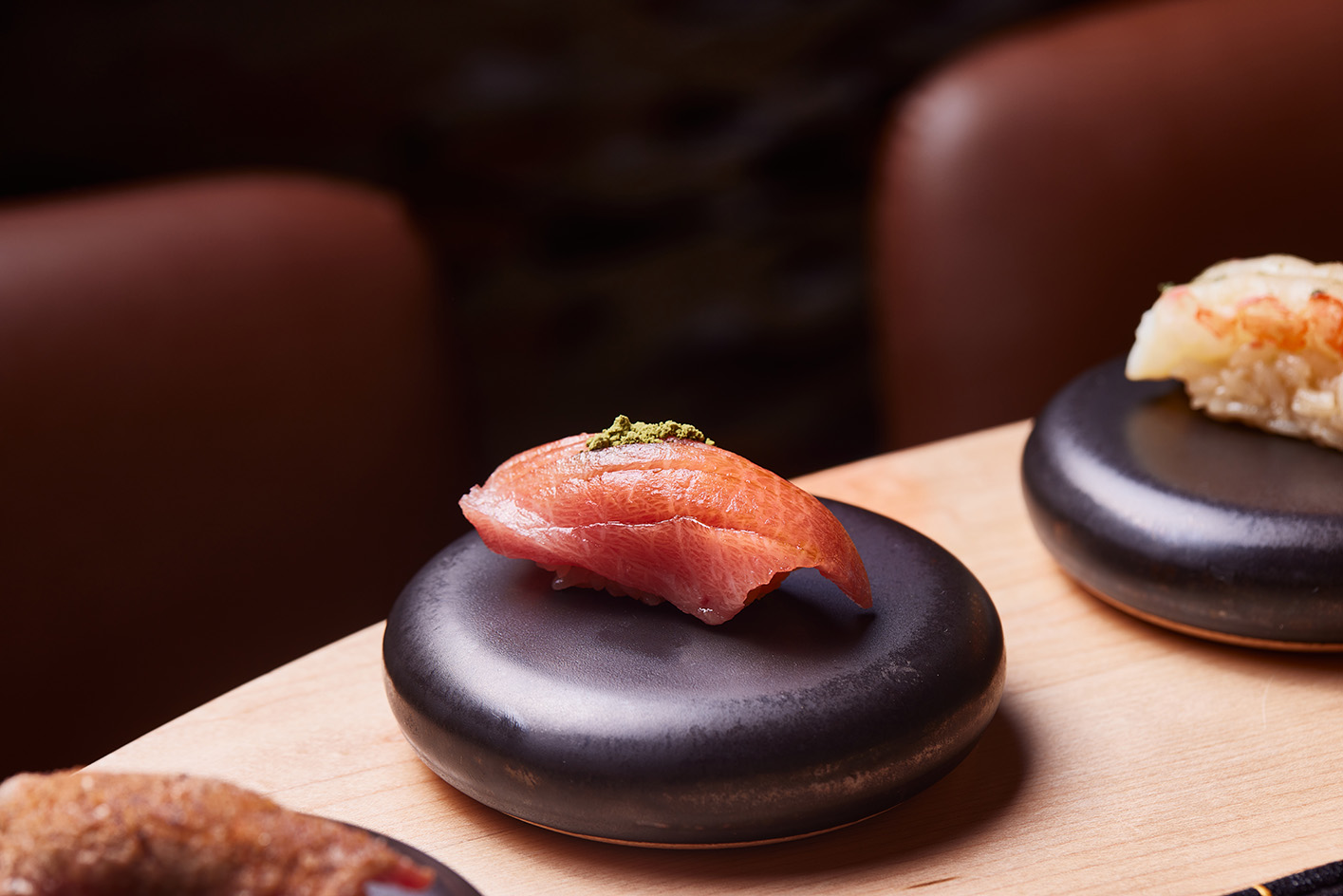 sashimi dish at Juno Omakase