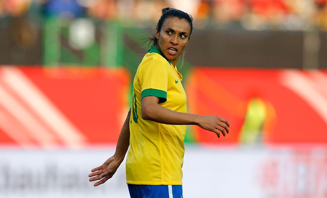 Marta: FIFA wouldn't make men play on plastic | FourFourTwo