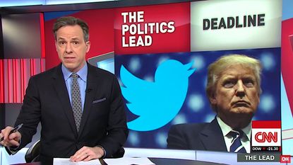 Jake Tapper is annoyed at Trump wiretapping claim