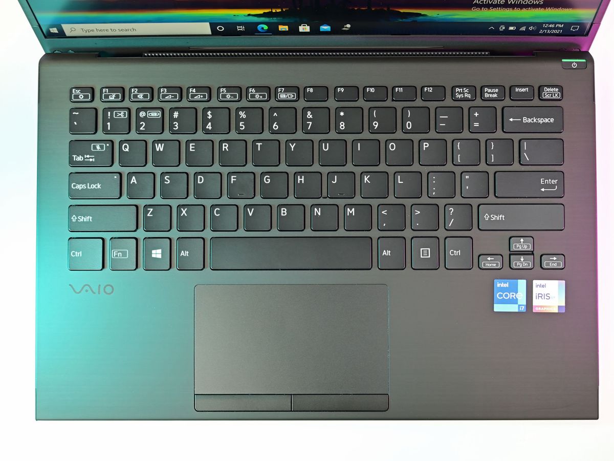 Vaio Z 2021 Keyboard