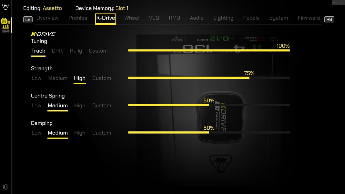 VelocityOne Wheel testing screenshots