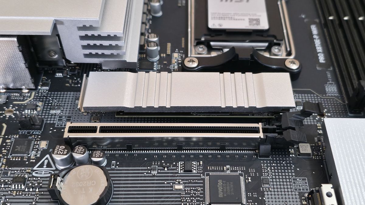 Testing motherboard m.2 heatsinks